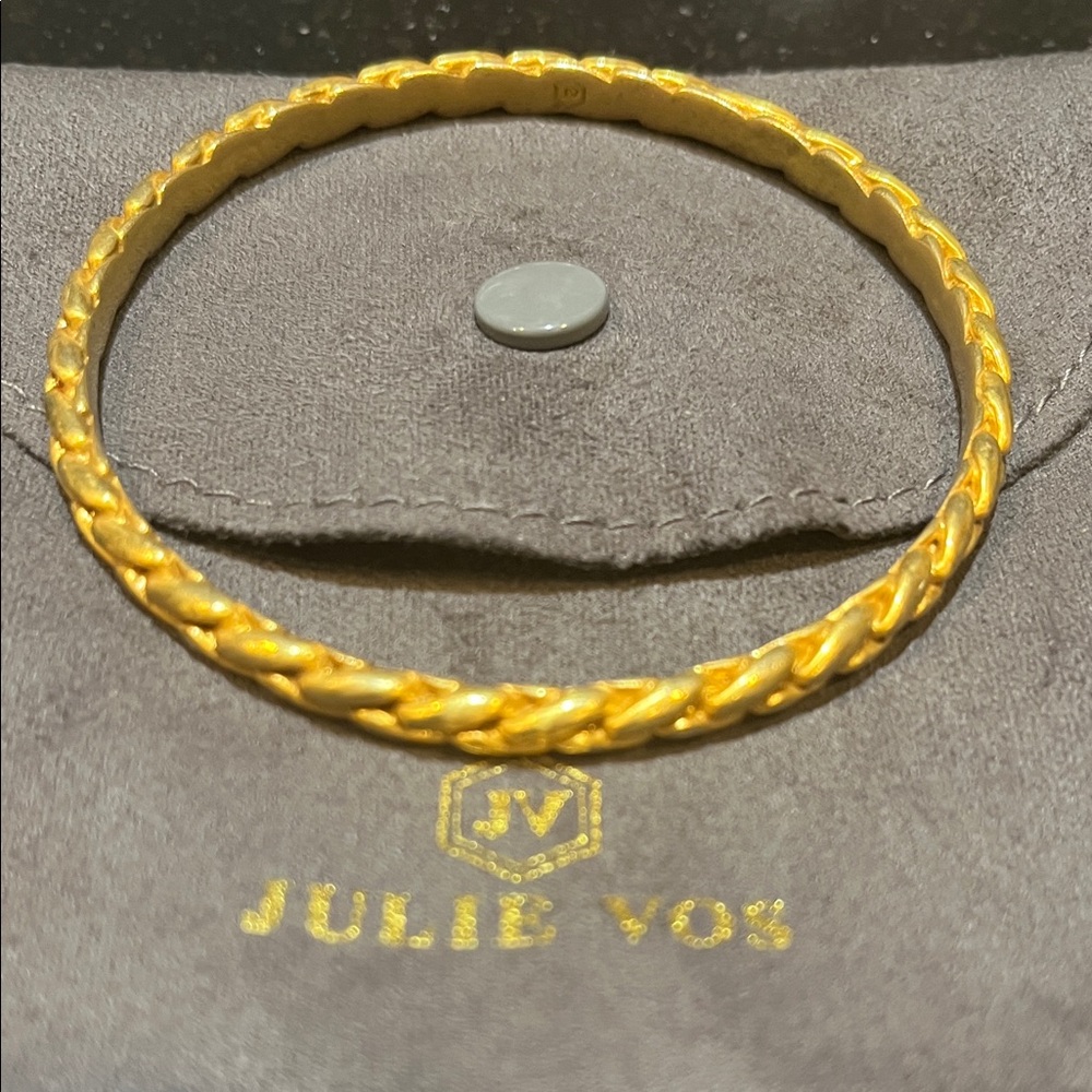 Julie Vos Twisted Gold Bracelet